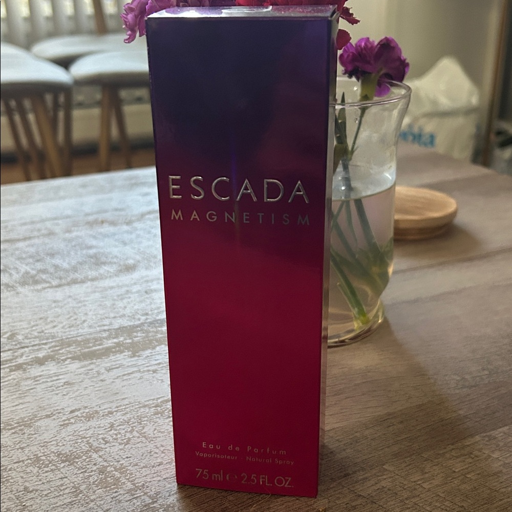 Escada Magnetism Perfume in Vibrant Purple and Pink